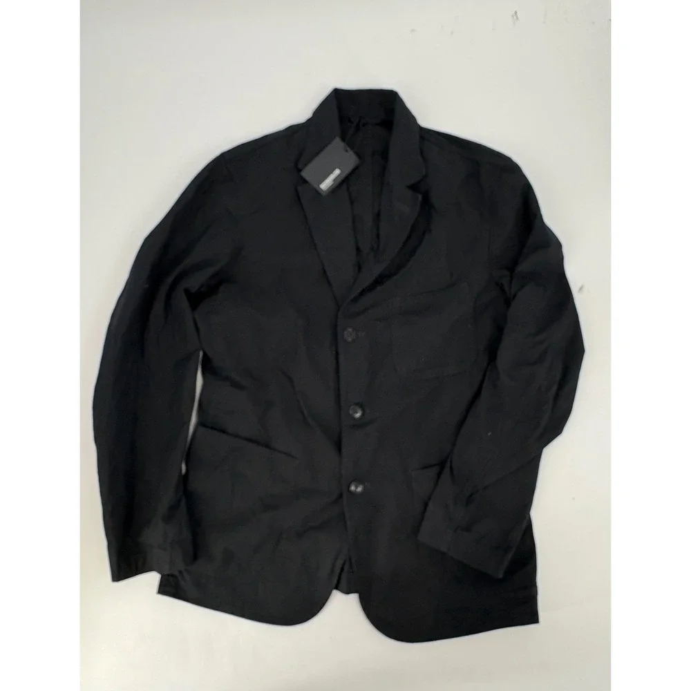 Buck Mason Black Parachute Poplin Carry-On Jacket Blazer Mens Medium NWT